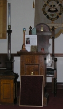 A Display Cabinet in the George Taylor Room